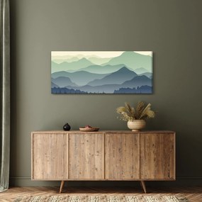 Kép - Forest Mountain (120x50 cm)
