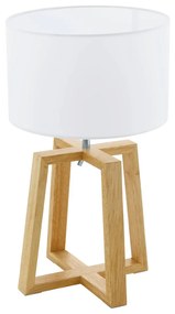 Eglo 97516 Chietino 1 asztali lámpa, fehér, E27 foglalattal, max. 1x60W, IP20