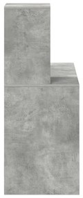 Beton szürke íróasztal Beton szürke