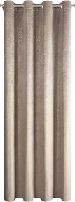 Függöny készre szerelve Bethy 135x250 Eurofirany barna arany eső