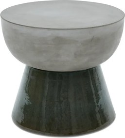 Leros kerti lerakóasztal