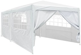 Party sátor fehér színben, 3 méretben-3x6 méteres
