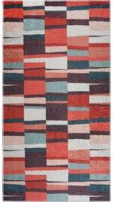 Piros mosható szőnyeg 160x230 cm Blocks of Fun – Vitaus