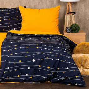 4Home Night sky pamut ágynemű, 220 x 200 cm, 2 db 70 x 90 cm