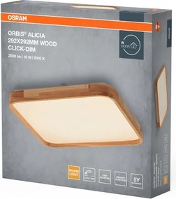 Osram - LED dimmelhető mennyezeti lámpa ORBIS ALICIA LED/16W/230V 29,2x29,2 cm