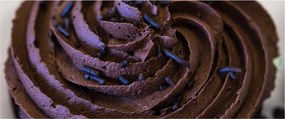 Kép - Csokoládé Cupcake (120x50 cm)