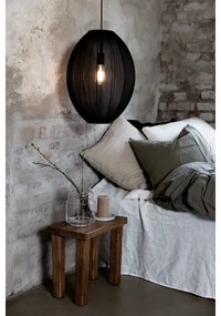 Markslöjd 108795 - Csillár zsinóron FLORENCE 1xE27/40W/230V fekete