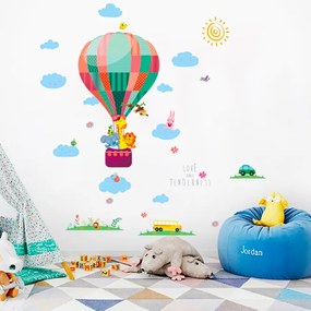 PIPPER | Falmatrica "Hőlégballon" 118x85cm