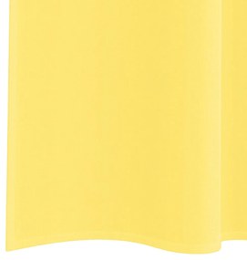 2 db sárga fátyolfüggönyök hurokkal 140x175 cm