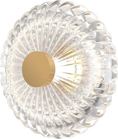 Maytoni glamour modern fali lámpa amulet átlátszó arany mymod555wl-l3g3k