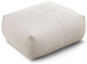 Krémszínű kordbársony lábtartó Voltaire – Bobochic Paris