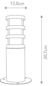 Elstead - Kültéri lámpa HOLBORN 1xE27/60W/230V IP44