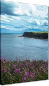 Vászonkép 80x120 Illatos tájkép sziklával