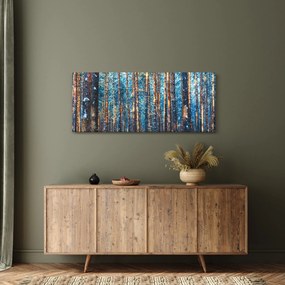 Kép - téli erdő (120x50 cm)