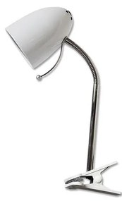 Aigostar asztali lámpa klippel 1xE27/11W/230V fehér/krom