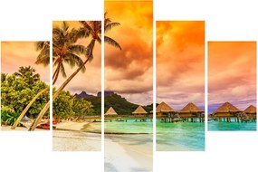 Kép - Bora Bora szigete (150x105 cm)