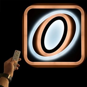 Ecolite WALP7135-70W/LED - LED Szabályozható mennyezeti lámpa LED/70W/230V + távirányító