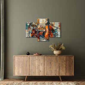 Kép - Hangszerek (90x60 cm)