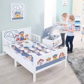 Pamut gyerek ágyneműhuzat babaágyhoz 100x135 cm Paw Patrol – Roba