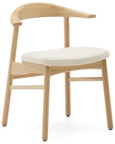 Bézs-natúr színű étkezőszék Timons – Kave Home