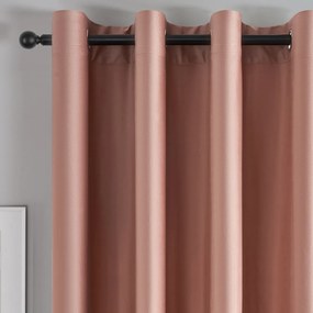 4Home Manila sötétítő függöny rózsaszín, 150 x 250 cm