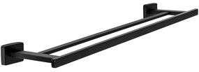 Fürdőszoba fogas Black OSTE 02
