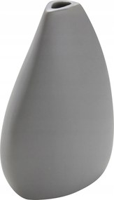 Váza 'Stone' (12x10x18cm), szürke