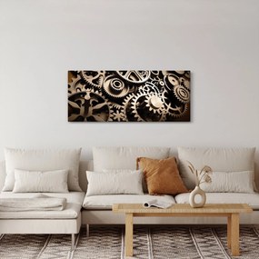 Kép - Óra alkatrészek (120x50 cm)