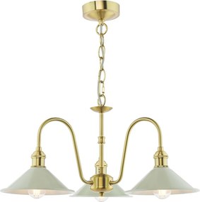 Dar Lighting modern csillár hadano sárgaréz taupe darhad0340-06
