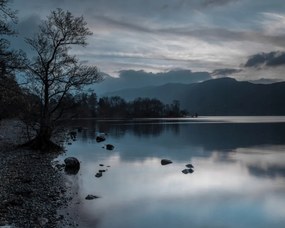 Poszter 50x40cm Csendes tó alkonyatkor, Assaf Frank