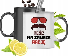 Mágikus Bögre Apósnak Színváltós, fényképes nyomattal