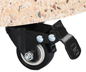 Kerekes Napernyő Talapzat 37/42/52/58mm Rúdhoz Sárga Beton