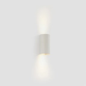 FARO 40542 - Fali lámpa SOLE 2xGU10/8W/230V fehér csipkézett kerek