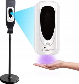 Szappanadagoló automata falra szerelhető 1000 ml-es, állvánnyal