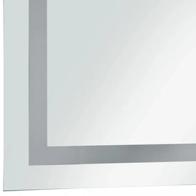 vidaXL LED-es fürdőszobai tükör érintésérzékelővel 60 x 80 cm