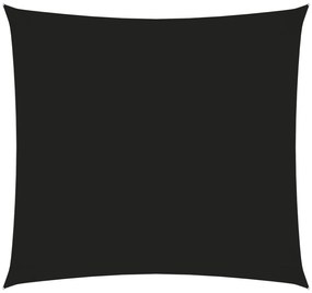 fekete téglalap alakú oxford-szövet napvitorla 2,5 x 3 m