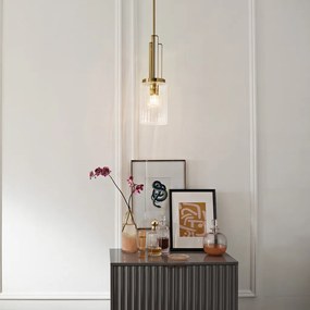 Quintiesse KIMROSE QN-KIMROSE-MP-BNB Függőlámpa 1x60W/E27