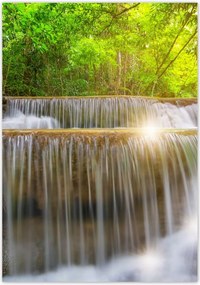 Poszterek 70x100 Ázsiai tájkép Vízesés