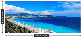 Fotótapéta Beach Nizza Franciaország 104x70 cm