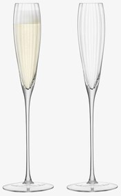 Pezsgős pohár, 165 ml, átlátszó, 2 db-os készlet - LSA International