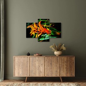 Narancssárga csokor képe (90x60 cm)