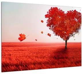 Kép - A szeretet fája (üvegen) (70x50 cm)