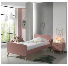 Billy rózsaszín gyerek borovi fenyő éjjeliszekrény - Vipack