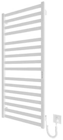 Létras fűtött törölközőtartó HF OXFORD 255W/230V 117x53 cm fehér jobb