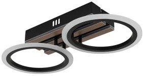 Globo 67360D2 - LED mennyezeti lámpatest BLEVINS 15W/230V 3000/4200/600K 21x44,5 cm