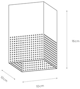 Lucide 21123/01/02 - Mennyezeti lámpa RENATE 1xE27/40W/230V