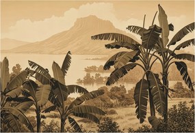 Fali fotótapéta Étkezőbe Trópusi panoráma 152x104