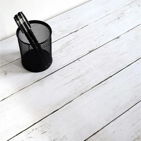 Öntapadós Tapéta Fehér 3D Deszka 45cm x 10m