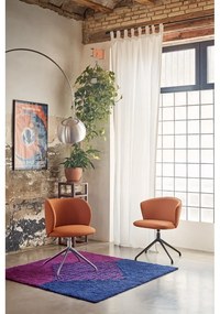 Narancssárga kárpitozott étkezőfotel szett 2 db-os Add – Teulat