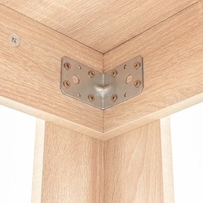 Yorki Standard étkezőasztal 140x80 cm sonoma tölgy